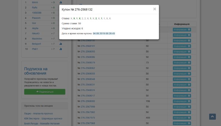 Статистика на Фон Тото и ее анализ