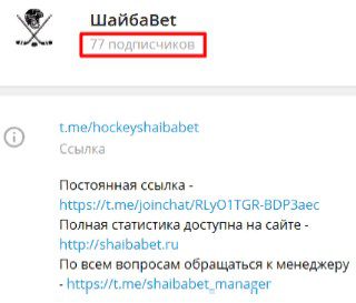 шайбабет ирнформация о канале