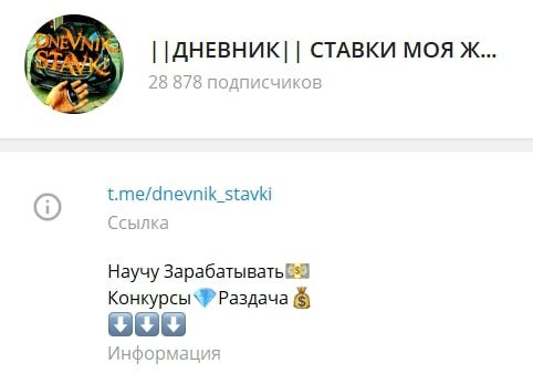 Дневник Ставки моя жизнь в Телеграм