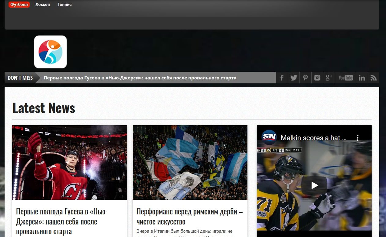 Специализация проекта В спорте