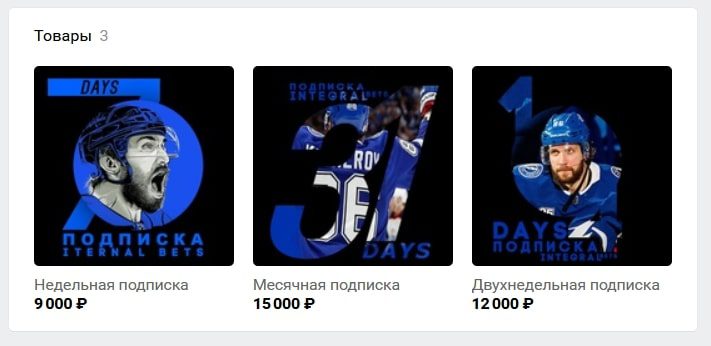 Стоимость услуг проекта IntegralBETS