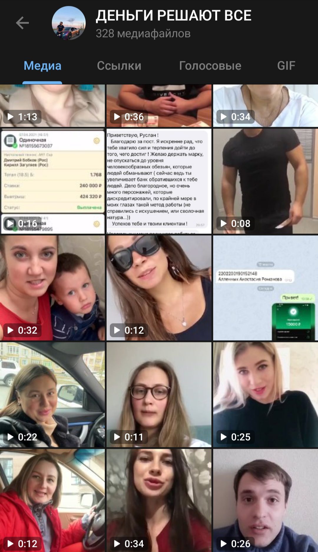 Отзывы о канале Деньги решают всё в Телеграмме