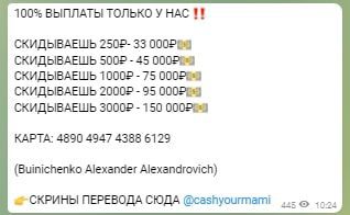 Условия по сотрудничеству с каналом Александра Буйниченко