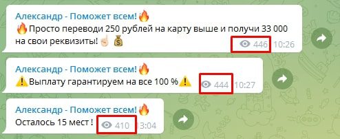 Просмотры Телеграмм Александр Буйниченко