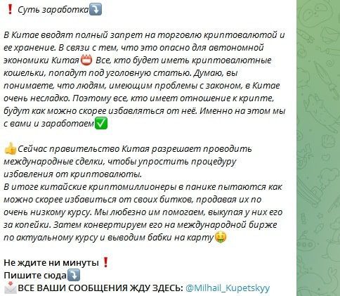 Тайна Купцова - суть заработка