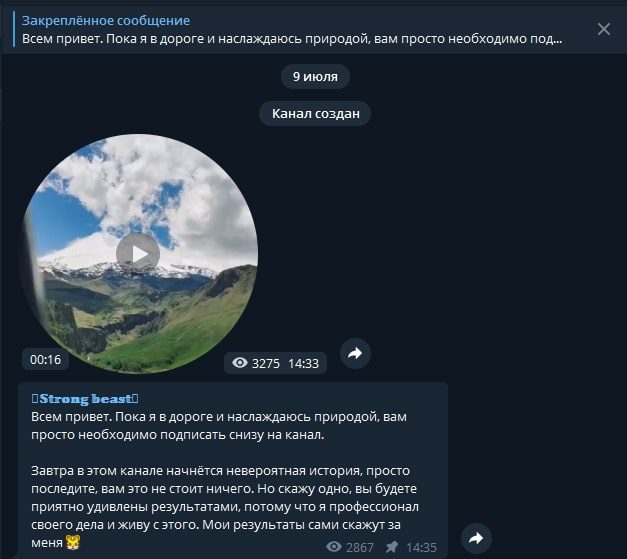 Телеграм Strong Beast