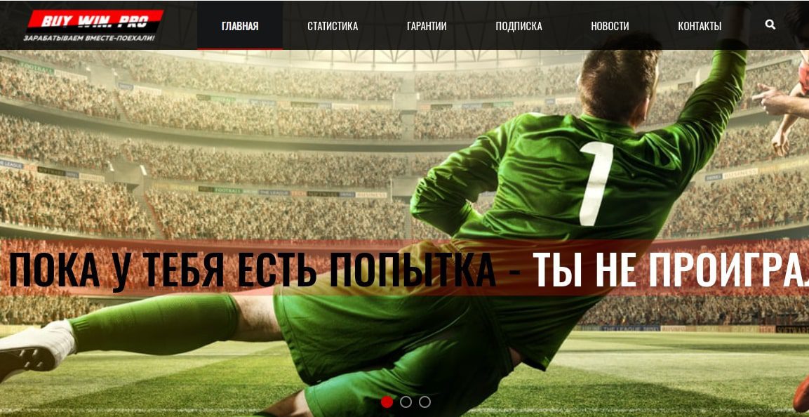 BuyWin PRO – беттинговый спортивно-аналитический проект