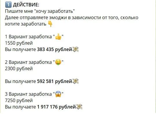 Варианты заработка от Дмитрий Истрин