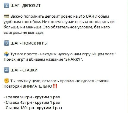 БОГАТЫЙ УКРАИНЕЦ - схема для казино