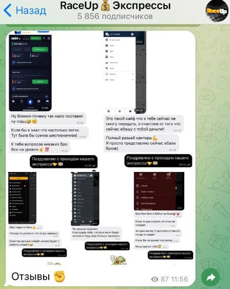 RaceUp отзывы