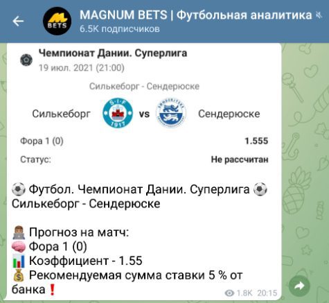 MAGNUM BETS прогнозы
