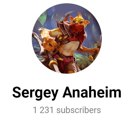 Телеграмм Sergey Anaheim