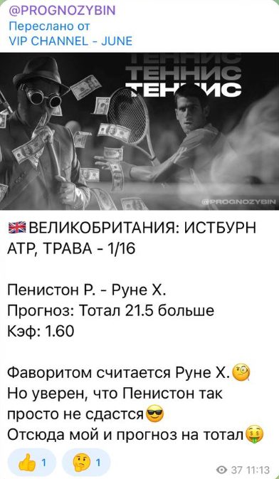 PROGNOZYBIN в Телеграмме