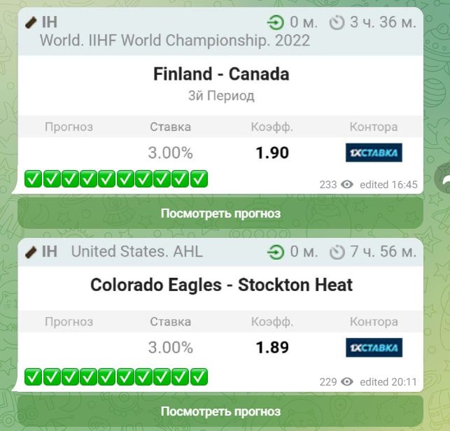 Статистика в Телеграмм канале Darvin bet