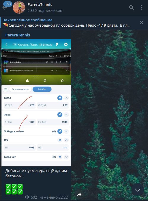 PareraTennis в Телеграмм