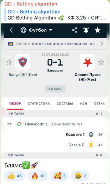 Каппер GB Betting Algorithm