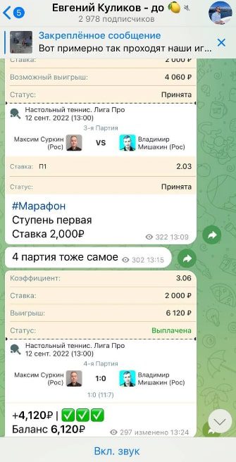 Телеграмм проект Евгения Куликова