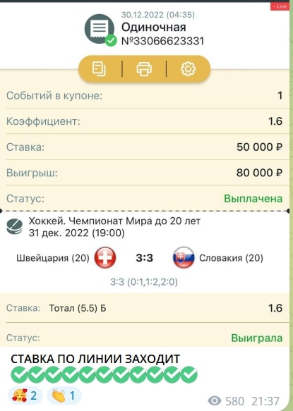 CLUBBET отчетность