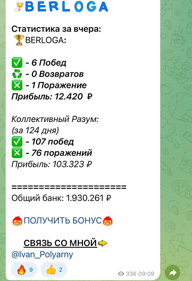 Канал каппера Полярный Медведь