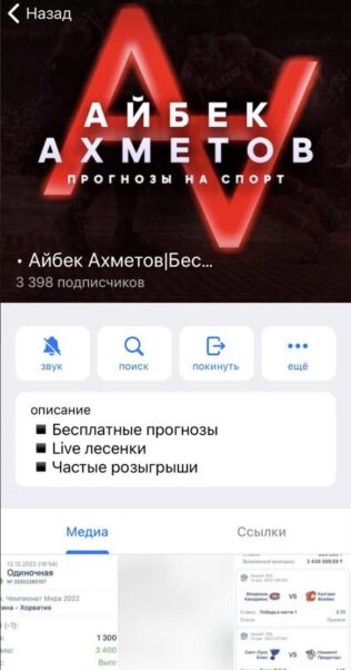 Проект Айбека Ахметова