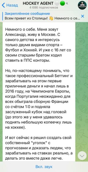 Проект HOCKEY AGENT