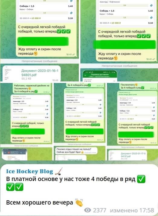 Ice Hockey Blog отзывы