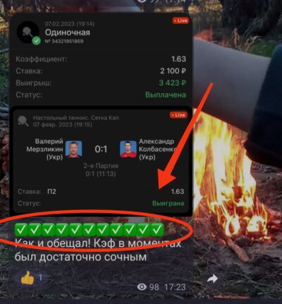 Проект Настольный теннис от Макса