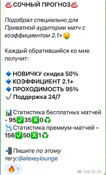 Alexey Lounge отчетность