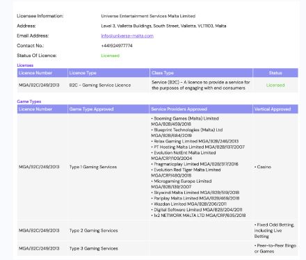 Istonbet лицензия сайта