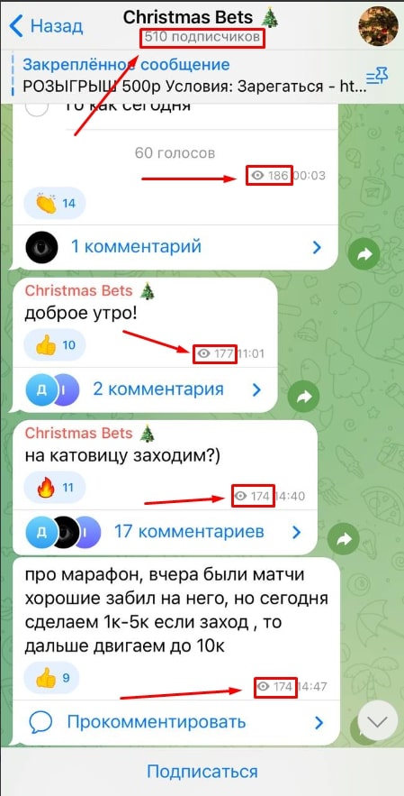 Канал Christmas Bets