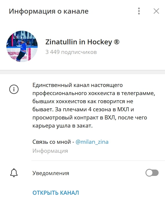 Zinatullin in hockey телеграмм