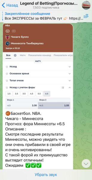 Проект Legend of Betting