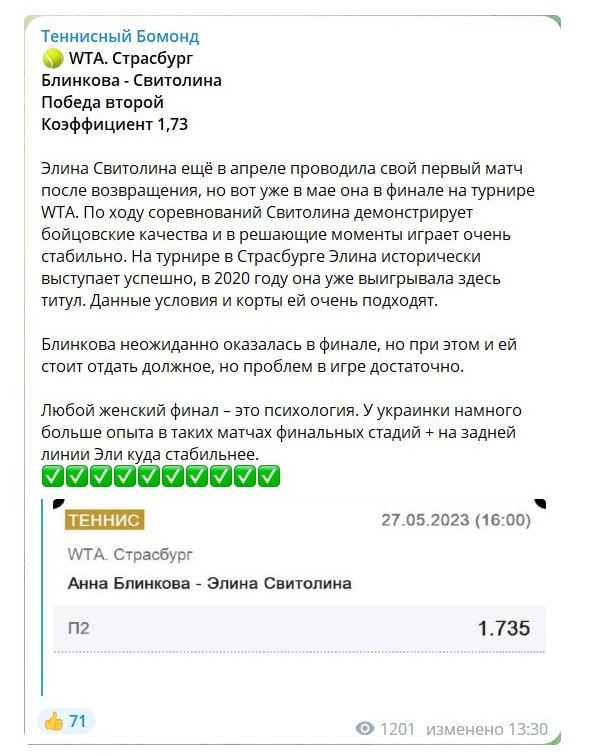 Теннисный бомонд статистика