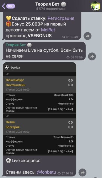 Теория Бет прогнозы