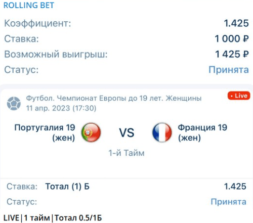 Проект ROLLING BET