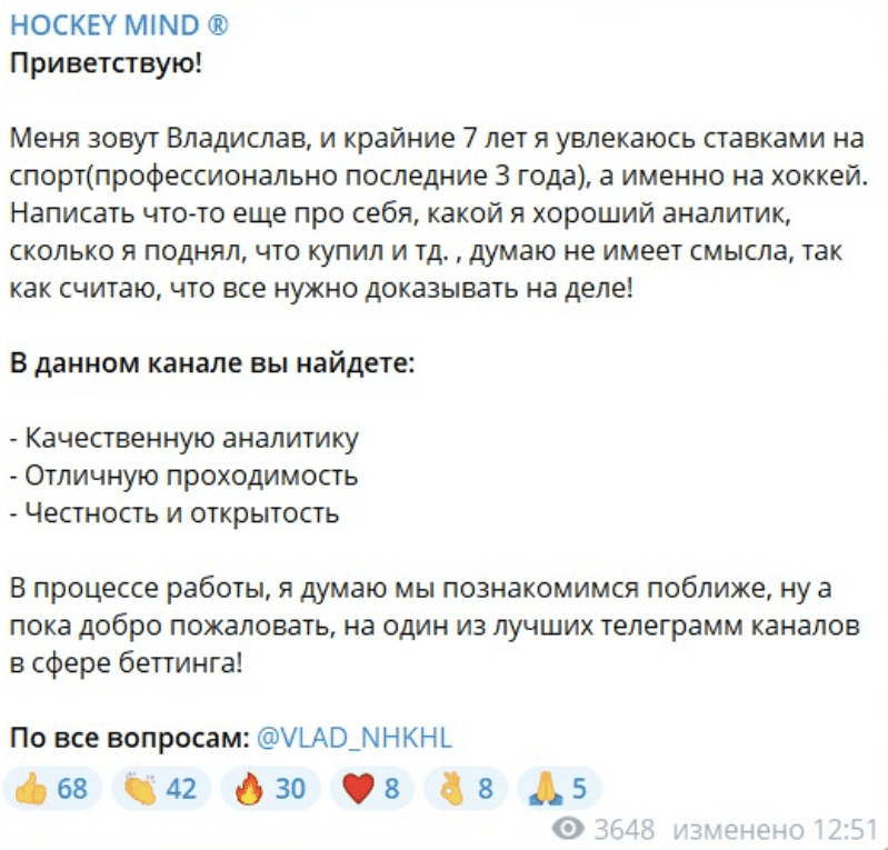 Проект HOCKEY MIND