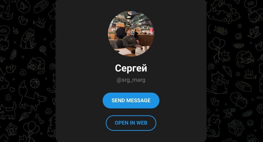 Сергей Конев телеграм