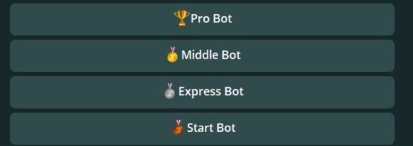 Lotus Bot телеграм бот интерфейс