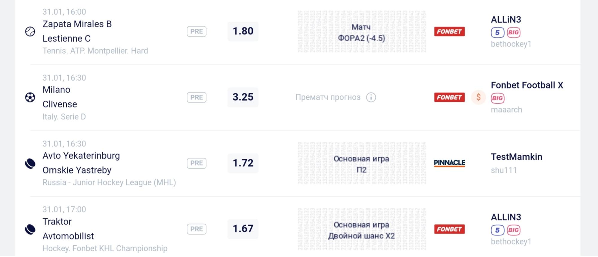 Альпинбет прогнозы