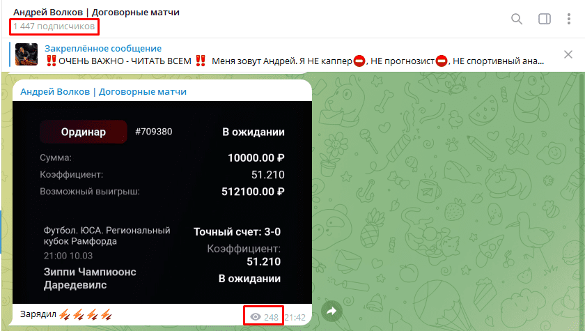 Сергей Волков каппер Сергей Волков каппер