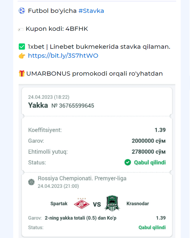 Umarbet Stavka Umarbet Stavka