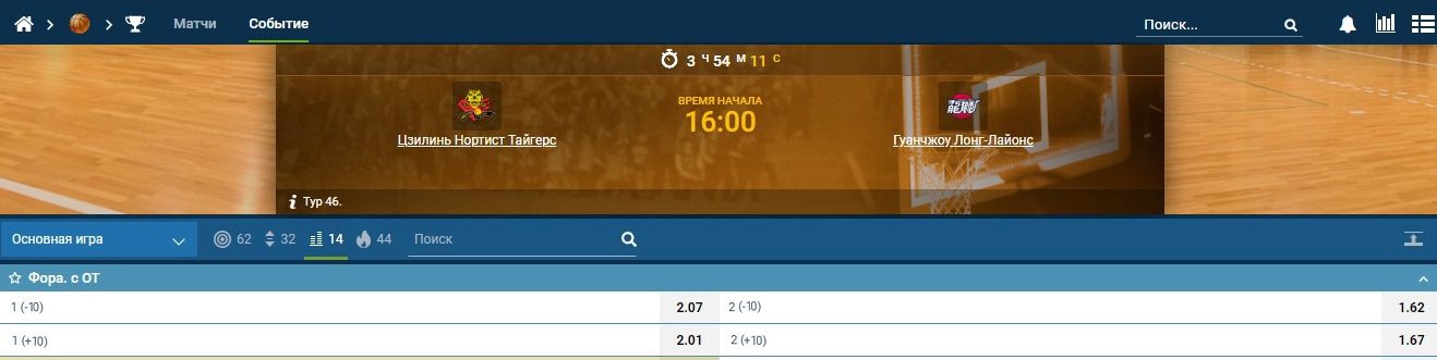 маркет фора 1 10 в баскетболе