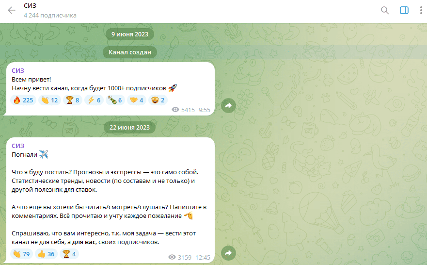 сиз телеграмм