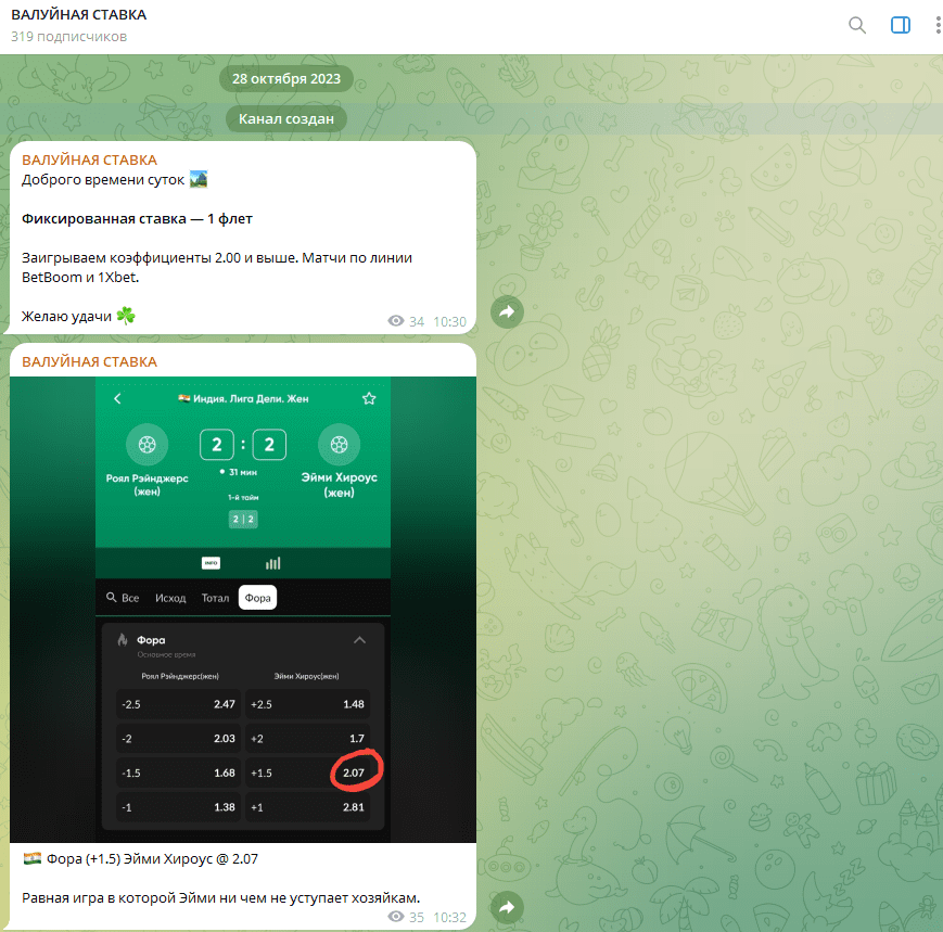 валуйная ставка каппер отзывы